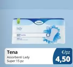Tena - Assorbenti Lady Super 15 Pz Tena - Assorbenti Lady Super 15 Pz