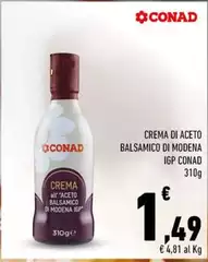 Conad - Crema Di Aceto Balsamico Di Modena IGP