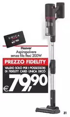 Hoover - Aspirapolvere Senza Filo Flexi