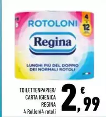 Regina - Carta Igienica