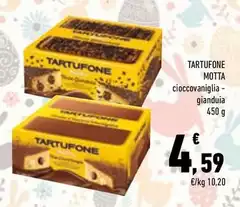 Motta - Tartufone Cioccovanighta