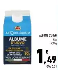 Aia - Albume D'Uovo