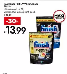 Finish - Pastiglie Per Lavastoviglie