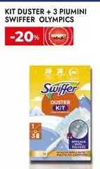 Swiffer - Kit Duster + 3 Piumini Olympics