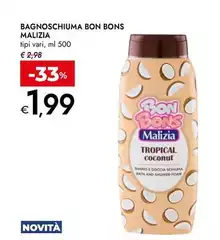 Malizia - Bagnoschiuma Bon Bons