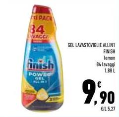 Finish - Gel Lavastoviglie Allin 1
