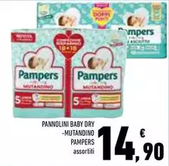 Pampers - Pannolini Baby Dry Mutandino