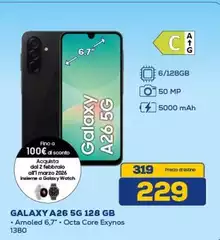 Samsung - Galaxy A26 5G 128 GB Samsung - Galaxy A26 5G 128 GB