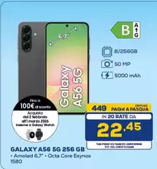 Samsung - Galaxy A56 5G 256 GB Samsung - Galaxy A56 5G 256 GB