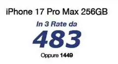 Max - Iphone 17 Pro 256GB Max - Iphone 17 Pro 256GB