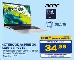 Acer - Notebook Aspire Go AG15-72P-777E