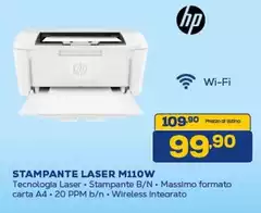 HP - Stampante Laser M110W