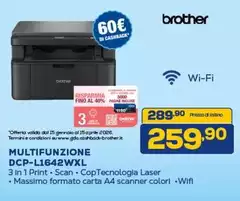 Brother - Multifunzione DCP-1642WXL Brother - Multifunzione DCP-1642WXL