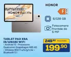 Honor - Tablet Pad X9a (6/128gb) Wifi