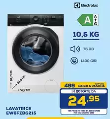 Electrolux - Lavatrice Ew6fzbg215