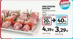 Martini - Mini Spiedini Martini - Mini Spiedini