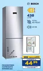 Bosch - Frigorifero Combinato KGN49XLEA Bosch - Frigorifero Combinato KGN49XLEA