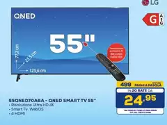 LG - 55QNED70A6A QNED SMART TV 55''