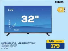 Philips - 32PFS6000/12-LED SMART TV 32"