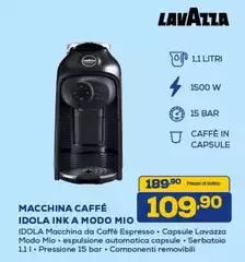 Macchina Caffé Ivola Ink A Modo Mio Macchina Caffé Ivola Ink A Modo Mio