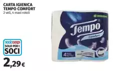 Tempo - Carta Igienica Comfort Tempo - Carta Igienica Comfort