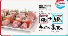 Martini - Mini Spiedini Martini - Mini Spiedini