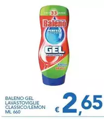 Baleno - Gel Lavastoviglie Classico/Lemon
