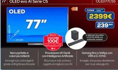 LG - 77'' Oled Evo Ai Serie C5  OLED77C55