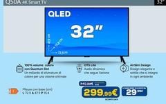 Samsung - 32 "QLED Q50A (2021) 81,3 Cm (32") Full HD Smart TV Wi-Fi Nero