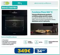 Hisense - BI64213SEPBG Forno Multifunzione Hisense - BI64213SEPBG Forno Multifunzione