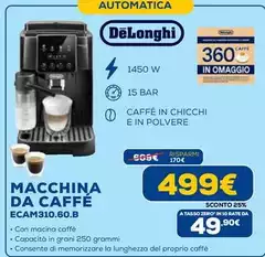 De Longhi - Macchina Da Caffe ECAM310.60.B