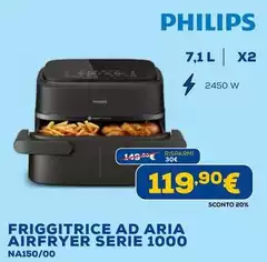 Philips - Friggitrice Ad Aria Airfryer Serie 1000 NA150/00 