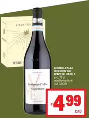 Alba - Barbera D' Superiore DOC Terre Del Barolo Alba - Barbera D' Superiore DOC Terre Del Barolo