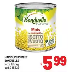 Bonduelle - Mais Supersweet