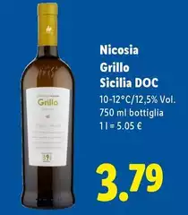 Nicosia -  Grillo Sicilia DOC