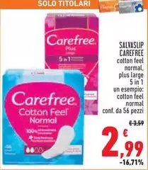 Carefree - Salvaslip