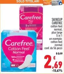 Carefree - Salvaslip