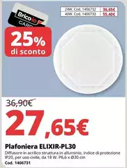 Plafoniera Elixir-pl30