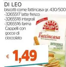 Di Leo - Biscotti Come Fattincasa Latte Fresco