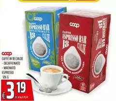 Caffè In 18 Cialde - Decaffeinato - Macinato Espresso