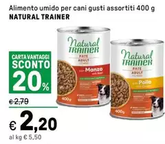 Natural Trainer - Alimento Umido Per Cani