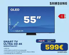Samsung - Smart Tv Ultra Hd 4k Q65cq75fauxxct