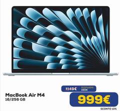 Macbook M4 16/256 Gb