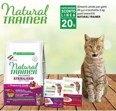 Natural Trainer - Alimento Umido Per Gatti O Crocchette