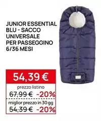 Nuvita - Sacco Universale Per Passeggino 6/36 Mesi Nuvita - Sacco Universale Per Passeggino 6/36 Mesi