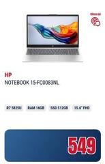 HP - Notebook 15-FC0083NL