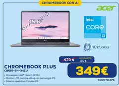 Acer - Chromebook Plus Cb515-2h-34zu