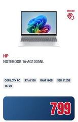HP - Notebook 16-ag1005nl