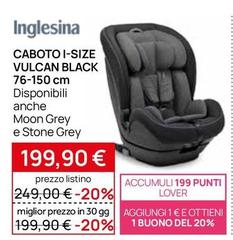 Inglesina - Caboto I-Size Vulcan Black