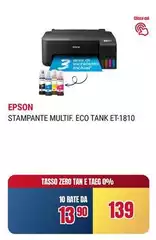Epson - Stampante Multif. Eco Tank Et-1810